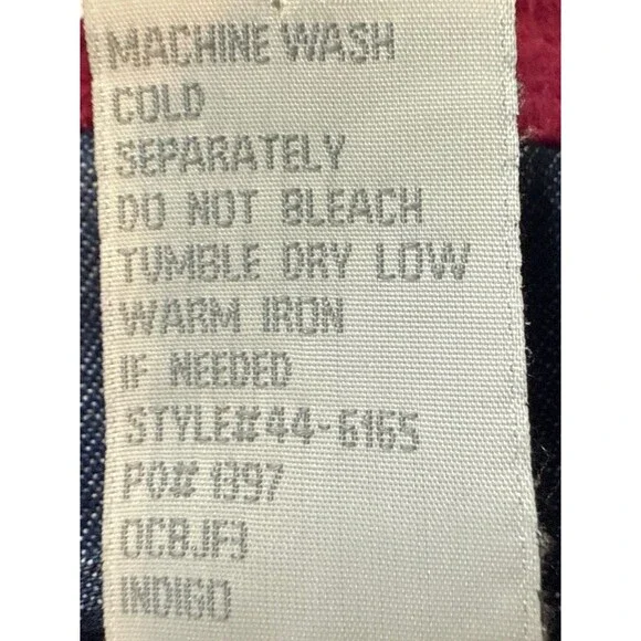 Vintage 90's Womens Denim Tapestry Jacket Size XL - Picture 5 of 5
